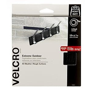 10' x1" Velcro Brand Extreme Outdoor Heavy Duty Tape $7 