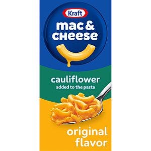 5.5-Ounce Kraft Original Macaroni & Cheese w/ Cauliflower $0.65 w/ Subscribe & Save