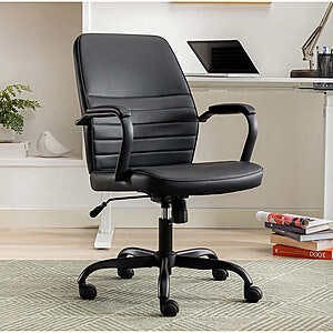 Costco Members: True Innovations Mid-Back Modern Task Chair (Gray or Black) $50 + Free Shipping