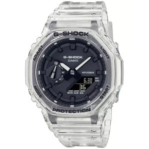 Men's G-Shock 45.4mm Analog/Digital Strap Watch (Clear Resin) $55 + Free S/H