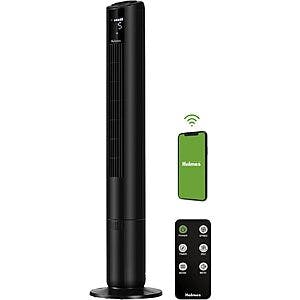 42" Holmes SmartConnect 5-Speed Wi-Fi Digital Oscillating Tower Fan w/ Remote $30 & More + Free S/H w/ Amazon Prime