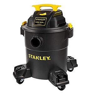 Stanley 6-Gallon Wet/Dry Vacuum (Black) $45 + Free Shipping