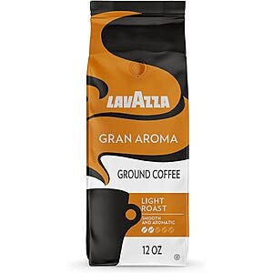 12-Oz Lavazza Light Roast Ground Coffee Blend (Gran Aroma) $2.70 w/ Subscribe & Save