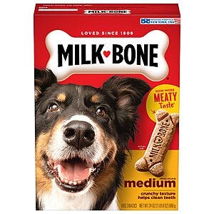24-Oz Milk-Bone Original Dog Biscuit Treats (Medium) $2.25 w/ Subscribe & Save
