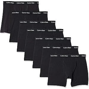 7-Pack Calvin Klein Men's Cotton Stretch Boxer Briefs (Black, Large) $37.70 + Free Shipping