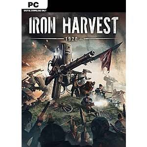 Iron Harvest (PC Digital Download): Deluxe Edition $4, Standard Edition $2.30 