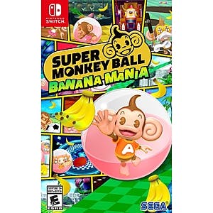 Select Walmart Stores: Super Monkey Ball: Banana Mania (Nintendo Switch) $5 