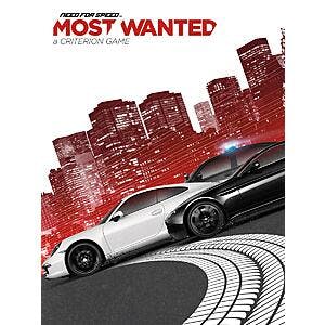 Need for Speed PC Digital Download Games: Most Wanted $2, Rivals: Complete Edition $2, Hot Pursuit Remastered $3, Unbound $7, & More