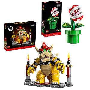 Costco Members: LEGO The Mighty Bowser and Piranha Plant Bundle Building Set $270 + Free Shipping
