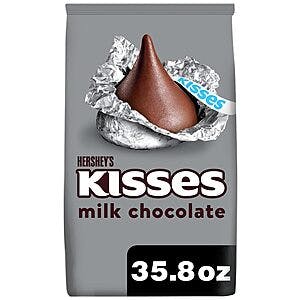 35.8-Oz Hershey's Kisses Milk Chocolate Easter Candy Party Pack $7.75 w/ Subscribe & Save