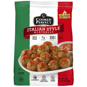 13-Oz Cooked Perfect Bite Size Italian Style Meatballs $1.35 + Free Store Pickup on $10+