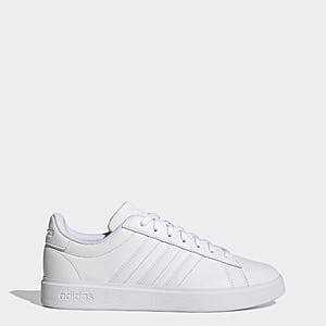 adidas Men's Grand Court 2.0 Shoes (Cloud White / Ecru Tint, Select Sizes) $21 + Free Shipping