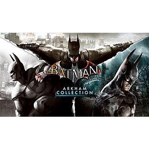 Batman Arkham Collection (Digital Download Games): PS4 $6, PC $6.30, Xbox One/Series X|S $9