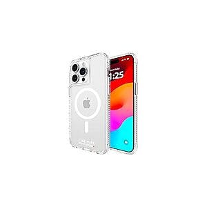 Case-Mate iPhone 15 Pro Max Magentic D3O Shockproof Phone Case (Clear or Black) $5 + Free Shipping w/ Prime