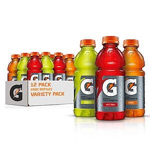 12-Pack 20-Oz Gatorade Thirst Quencher Sports Drink (Classic Variety Pack)​ $7.50 w/ Subscribe & Save