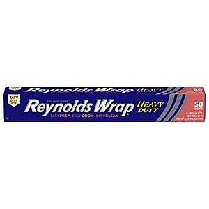 50 Sq. Ft. Reynolds Wrap Heavy Duty Aluminum Foil Roll $3.60 w/ Subscribe & Save