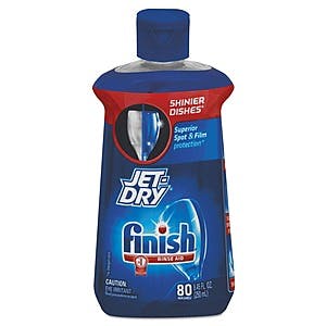 8.45-Oz Finish Jet-Dry Rinse Aid, Dishwasher Rinse Agent & Drying Agent $2.35 w/ Subscribe & Save