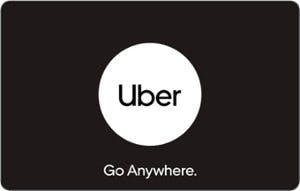 $100 Uber-UberEats gift card, $90, Best Buy