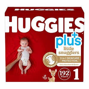 Costco Members: Huggies + Diapers: 192-Count Little Snugglers (Size 1) $35.50 & More + Free S&H