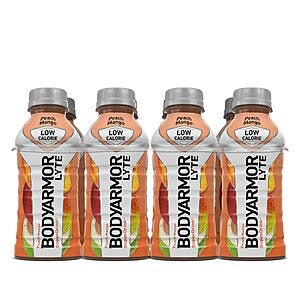 8-Pack 12-Oz BODYARMOR Lyte Sports Drink w/ Electrolytes (Peach Mango) $4.85 w/ Subscribe & Save