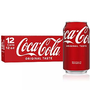 Select 12-Pack 12-Oz Soda: Coke, Dr Pepper, Sprite, Pepsi, Mountain Dew & More 3 for 40% Off + Free Store Pickup
