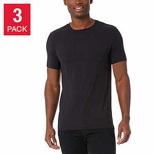 Costco Members: 32 Degrees Men's Cool Tee (black or white) 6 for $12 ($2 each tee) + Free Shipping