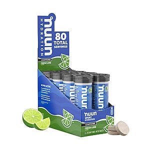 80-Count Nuun Electrolyte Drink Tablets (various) from $20.20 w/ S&S + Free S/H