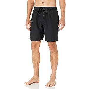 Amazon Essentials Men's 9" Quick-Dry Swim Trunk (various) $5.60 