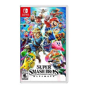 New QVC Customers: Nintendo Switch Games: Super Smash Bros. Ultimate $34.60 & More + Free Shipping