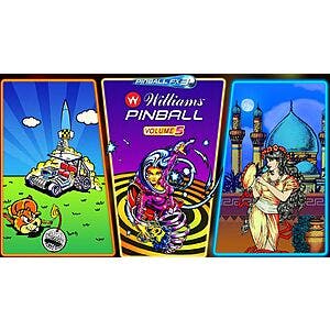 Pinball FX3 - Williams™ Pinball: Volume 5 - Nintendo Switch Digital Download - $3.49