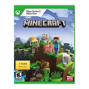 Minecraft w/ 3500 Minecoins (Xbox One/Series X|S) $15 