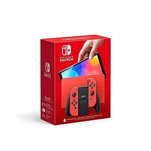 64GB Nintendo Switch OLED Console w/ Joy-Cons (JP, Mario Red Edition) $265 + Free Shipping