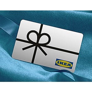$50 IKEA eGift Card + Bonus $10 IKEA eGift Card (Email Delivery) $50 (Valid thru 5/21)