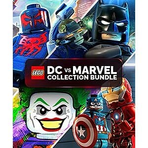 LEGO DC vs. Marvel Collection Bundle (PC/Steam Digital Download) $8