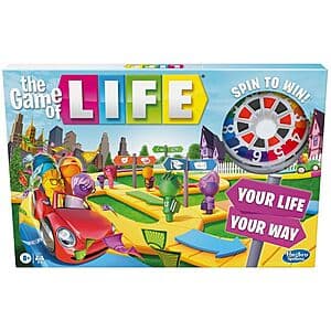 Board Games: The Game of Life, Scattergories, Clue & More $6.40 or less + Free Store Pickup