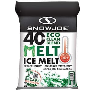 40-lbs Snow Joe Clean Ice Melt Blend $8.60