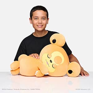 18" Pokemon Teddiursa Sleeping Plush Toy $11 + Free Shipping