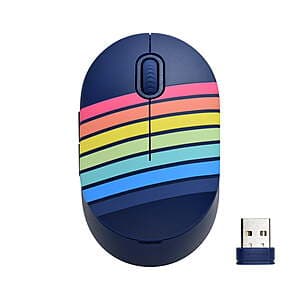 onn. 5 Button Wireless Mouse (2.4GHz w/ USB Receiver) $4