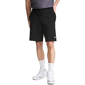 Champion Mens 9" Lounge Shorts (Black) $7.50