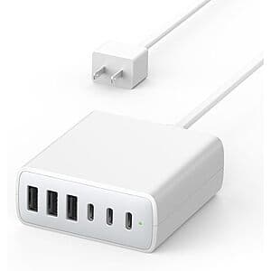 Prime Members: IFEART 6-Ports up to 100W Charger Block (3x USB-C, 3x USB-A) $9.50 + Free Shipping