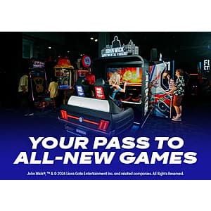 Dave & Buster's 2026 Summer Season Pass: Platinum $150, Gold $100 or Silver Pass $70 (Valid thru 9/8)