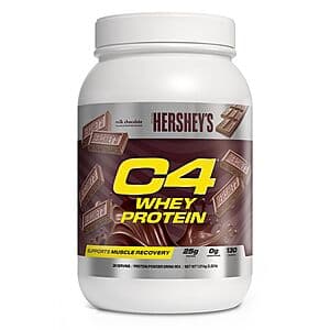 2.22-lb 28-Servings Cellucor C4 Whey Protein Powder (Hershey's Chocolate) $21.35 w/ S&S