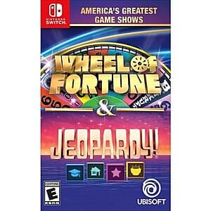 America's Greatest Game Shows: Wheel of Fortune & Jeopardy! (Nintendo Switch) $15 + Free Shipping