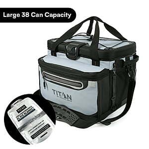 38-Can Arctic Zone Titan Zipperless Soft Cooler w/ Ice Blanket (2 Colors) $19.95