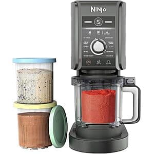 Refurb: Ninja Creami Deluxe 11-In-1 Ice Cream Maker w/ 2x 24oz. Deluxe Pints $100 + Free S&H w/ Prime