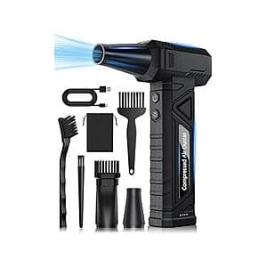 Ehimati Rechargeable 4-Speed Cordless Electric Air Duster $15 + Free S/H w/ Prime