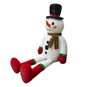 34.5" Holiday Time Jumbo Snowman Christmas Plush $3.85