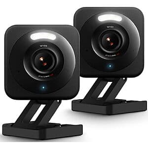 2-Pack Wyze Cam v4 Indoor/Outdoor Camera w/ Integrated Spotlight $40 + Free Shipping