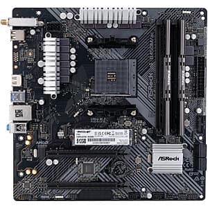 ASRock B450M/AC AM4 mATX MB + 16GB Team T-FORCE DDR4 RAM + 512GB Patriot NVMe SSD $199 + Free S&H
