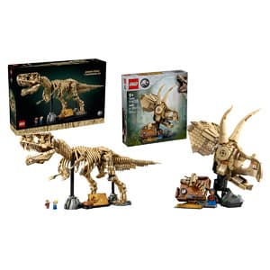 Costco Members: 3145-Piece LEGO Jurassic World Bundle (T. Rex + Triceratops Skull) $250 + Free Shipping